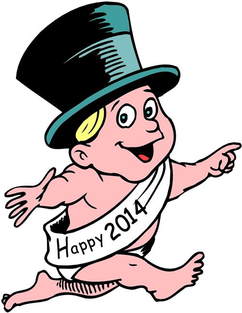 Christian happy new year clipart
