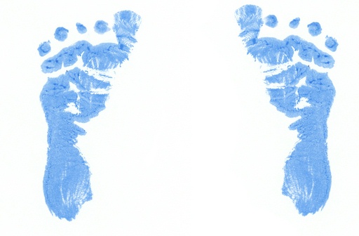 clipart baby boy feet - photo #30