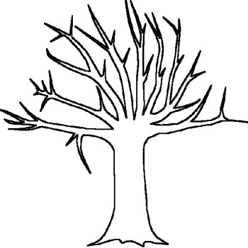Tree : Pictures Bare Tree Coloring Pages, Printable Tree Without ...