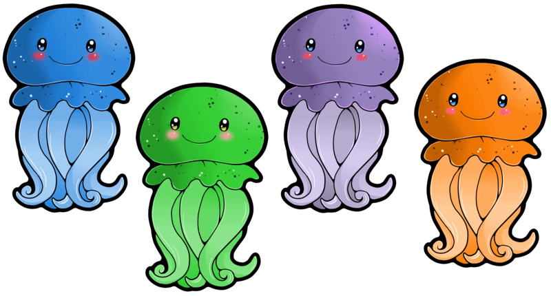clipart pictures of jellyfish - photo #17