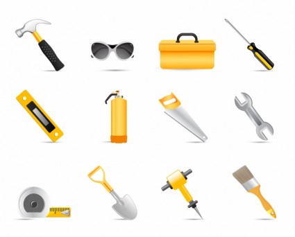 Construction tools vector Vector misc - Free vector for free download