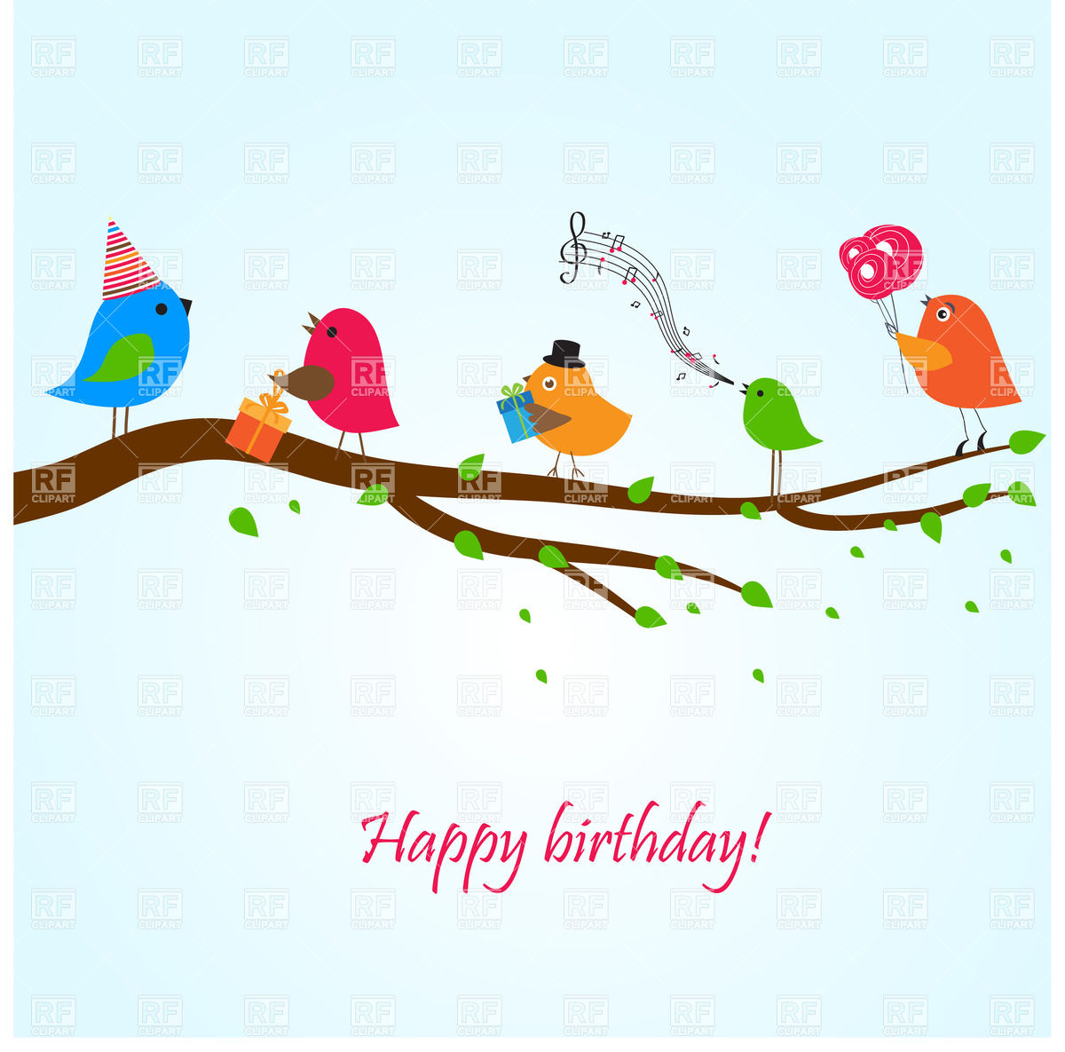 clipart birthday messages - photo #11