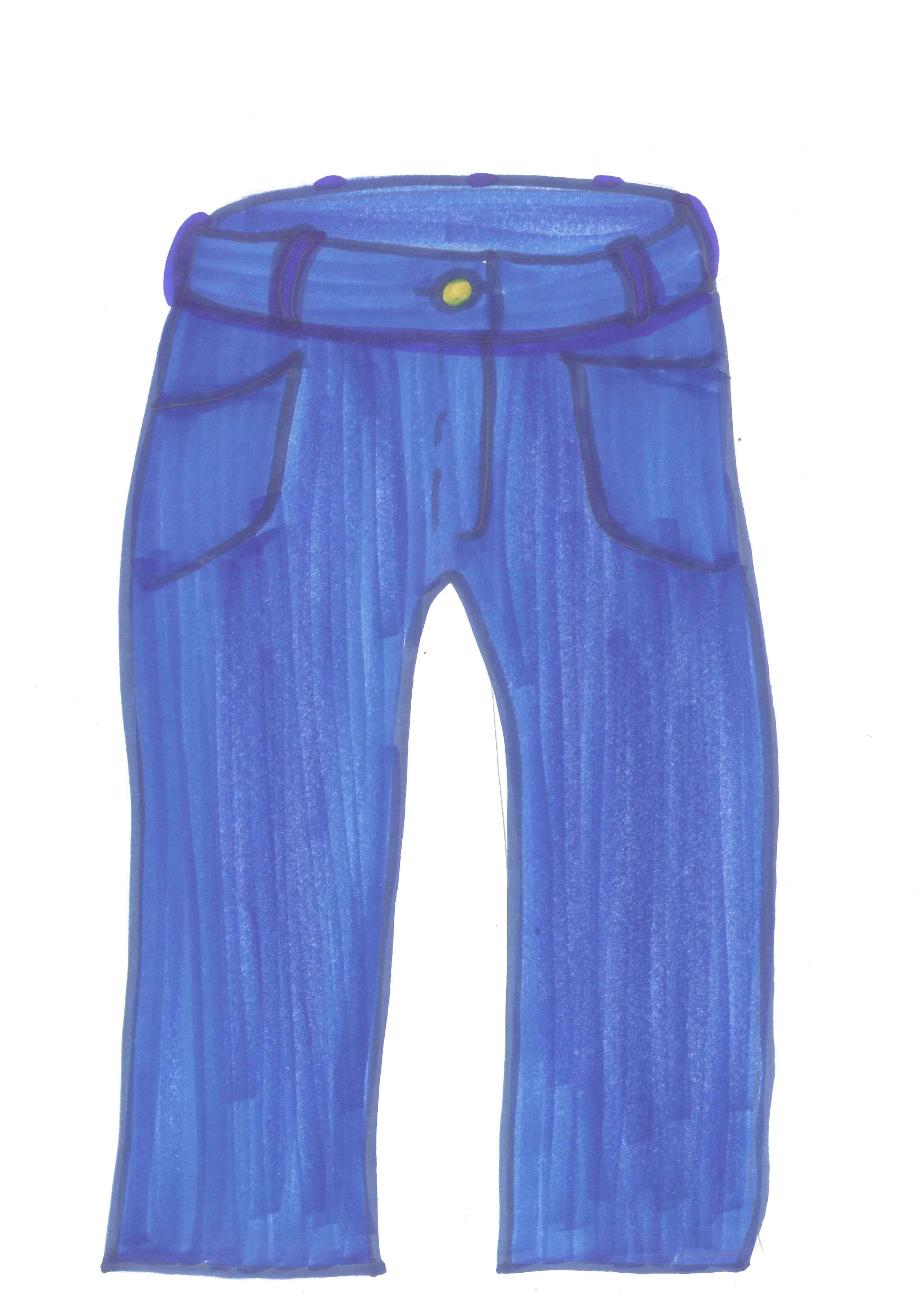 clipart blue jeans - photo #23