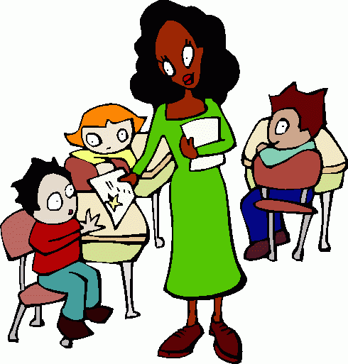 free animated clipart of teachers and students - photo #24