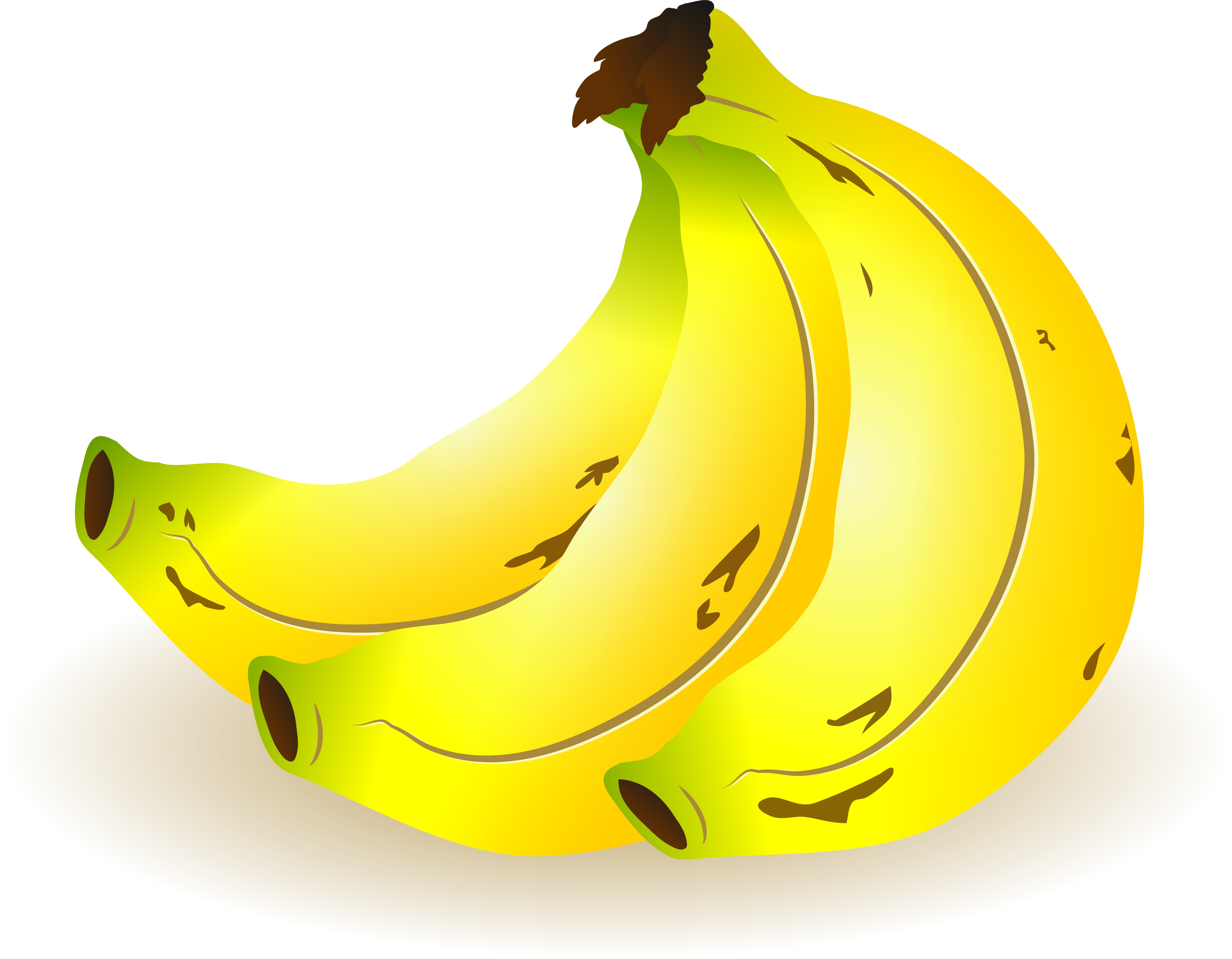 Bunch Of Bananas image - vector clip art online, royalty free ...
