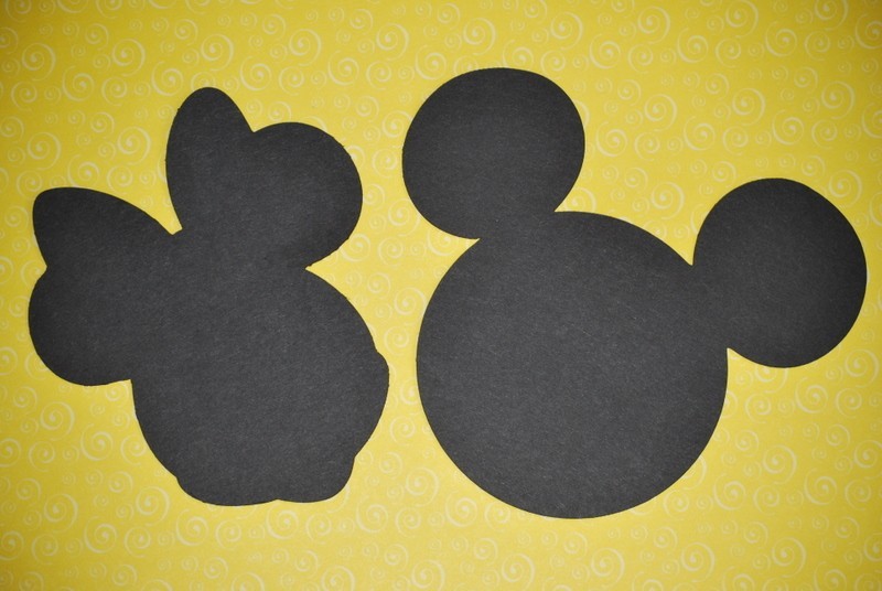 Mickey Mouse Silhouette Printable Images & Pictures - Becuo