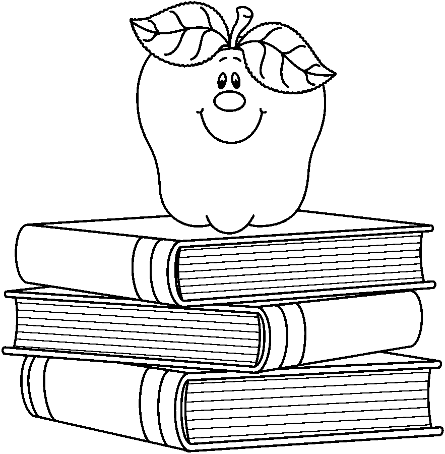 Clipart Of School Books - ClipArt Best