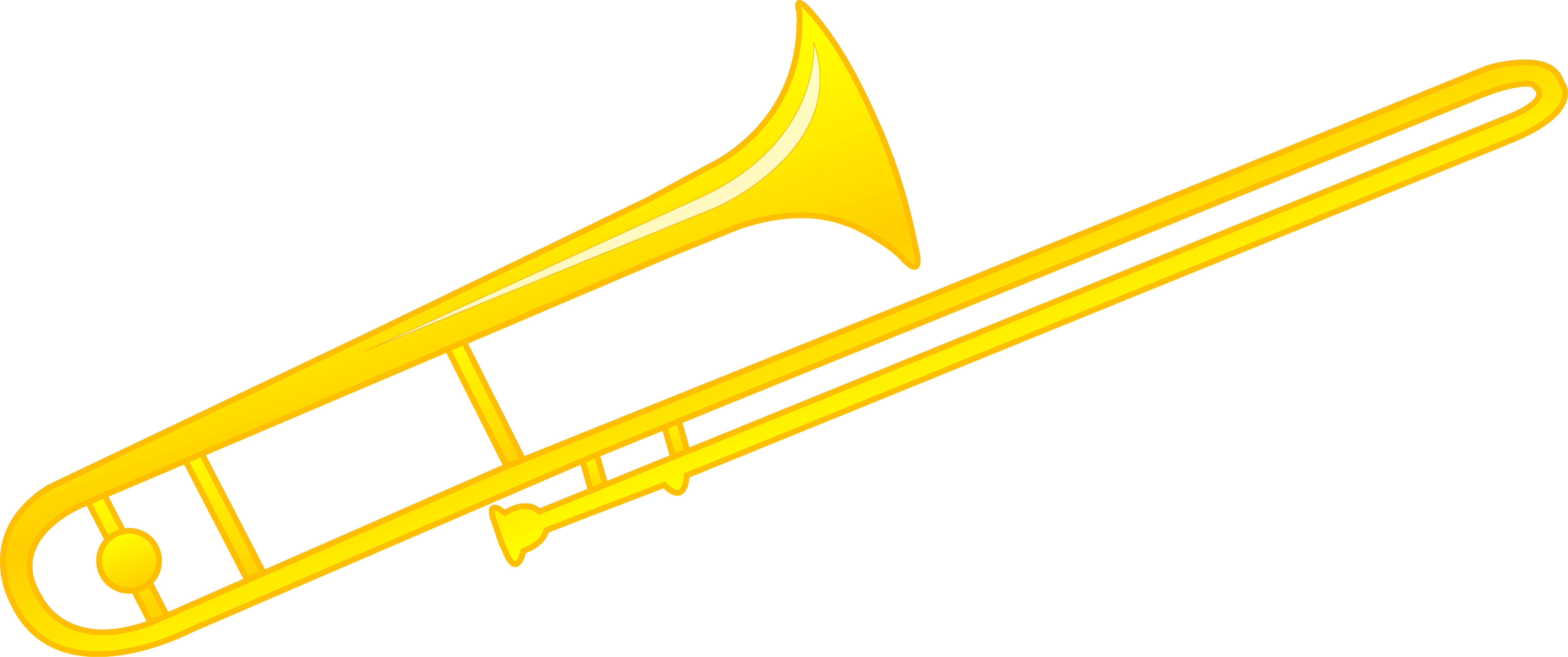 Trombone Musical Instrument - Free Clip Art