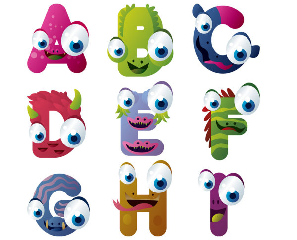 Cartoon Alphabet Letters - Cliparts.co