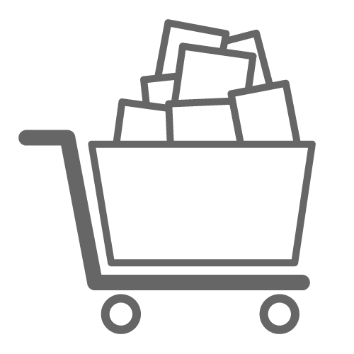 Shopping cart - Free icon material