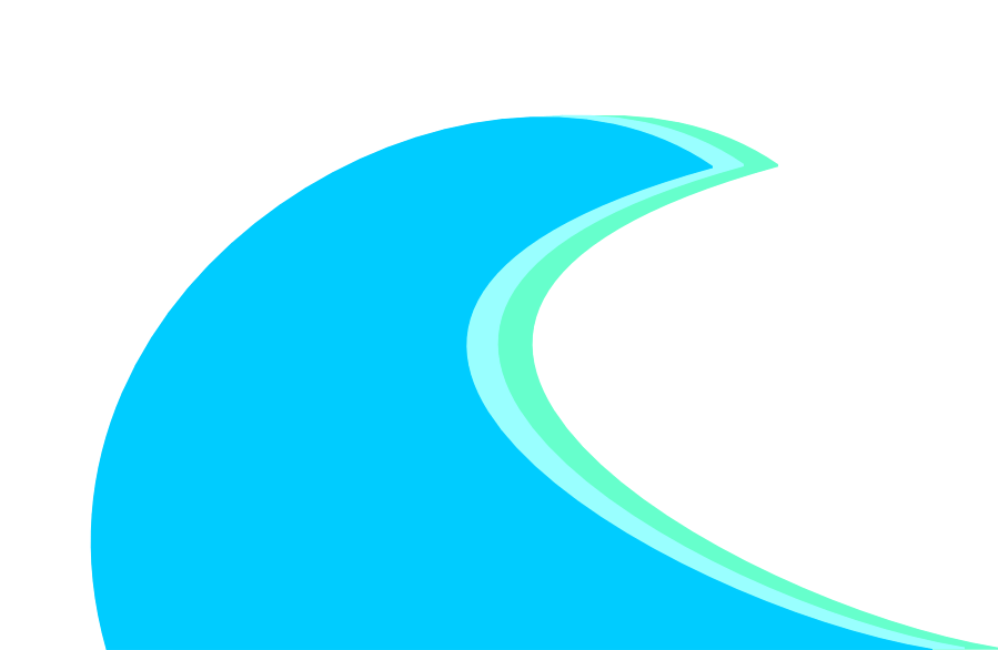 Water Waves Border Clipart