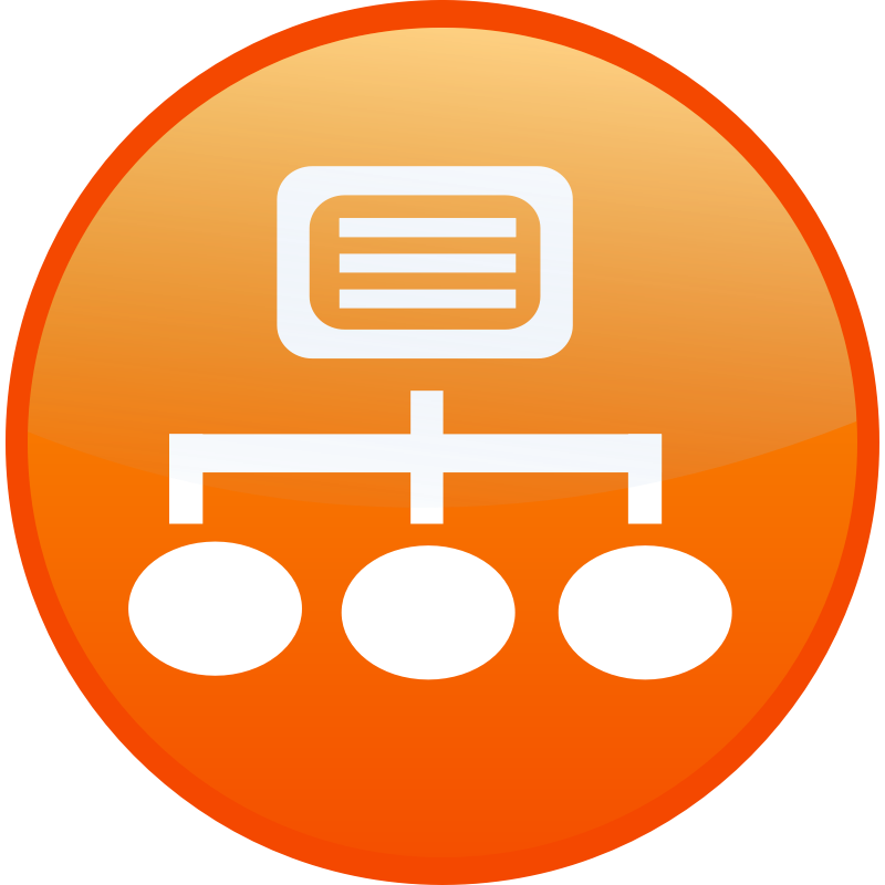 Clipart - network icon
