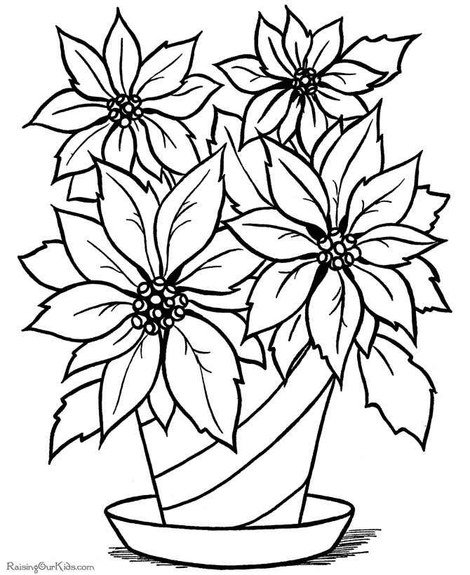 Pictxeer » Search Results » Flowers Printable Coloring Pages