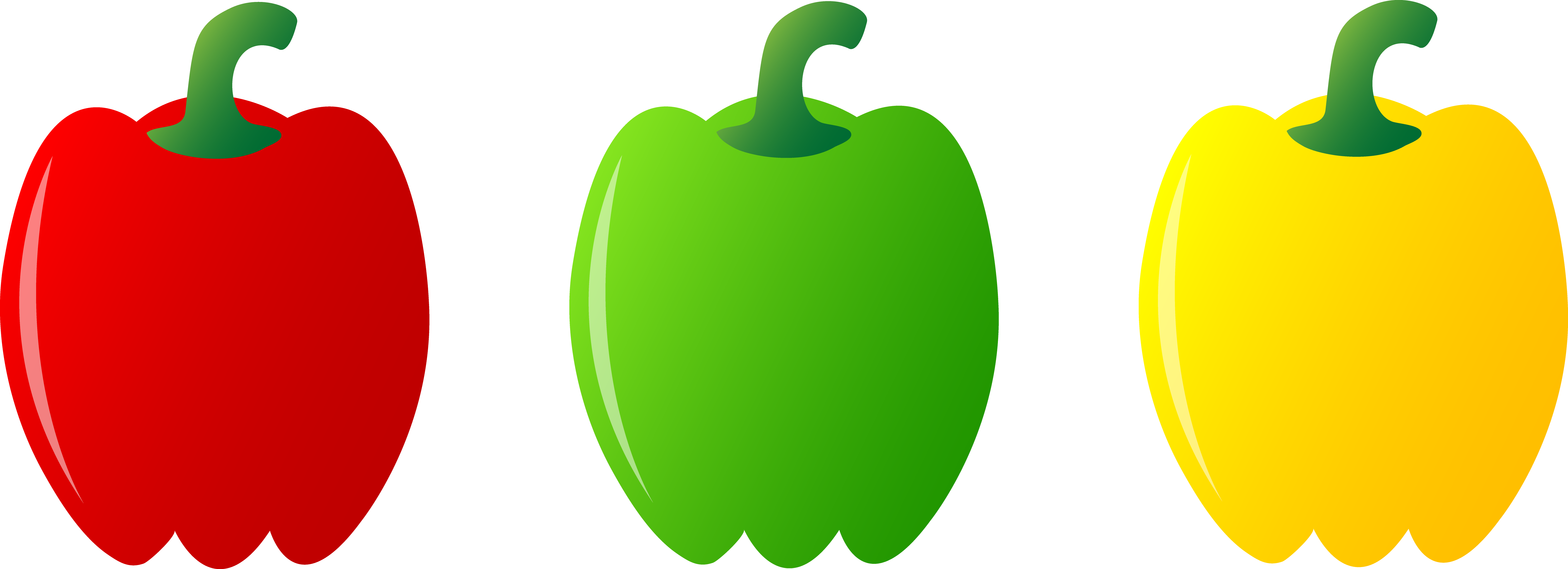 Green Pepper Clipart - Gallery