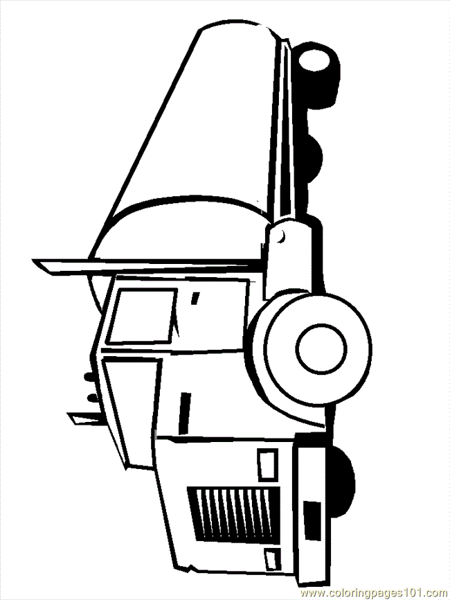 free printable coloring page Truck | coloring pages