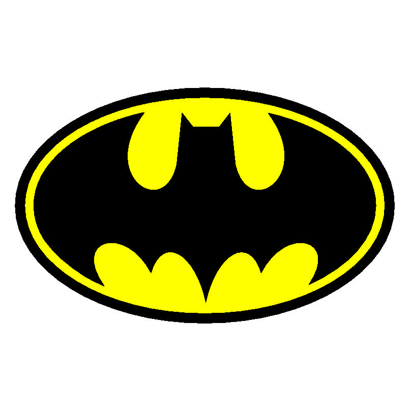 Pin Pin Batman Logo Tattoo Symbol Outline Barbie Princess Cake On ...