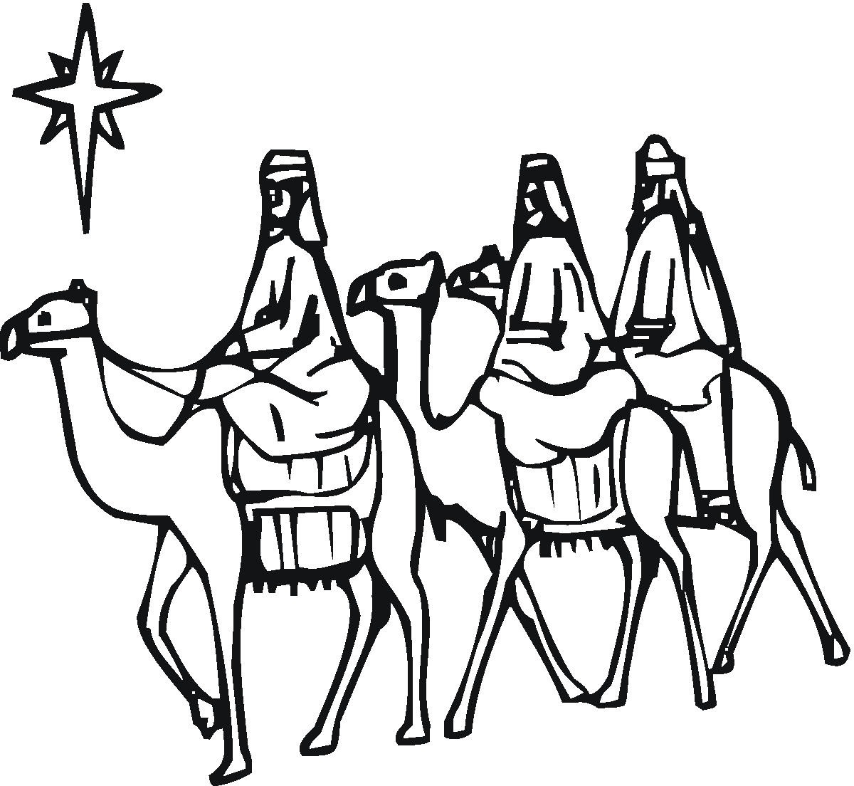 Three wise men coloring pages | Free Coloring Pages