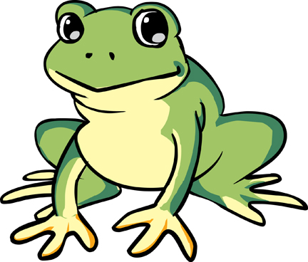 Cute Cartoon Frog | lol-rofl.com