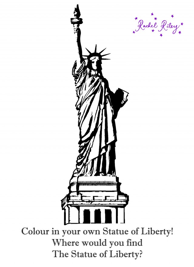 Coloring Pages Superb Statue Of Liberty Coloring Page Picture Id ...