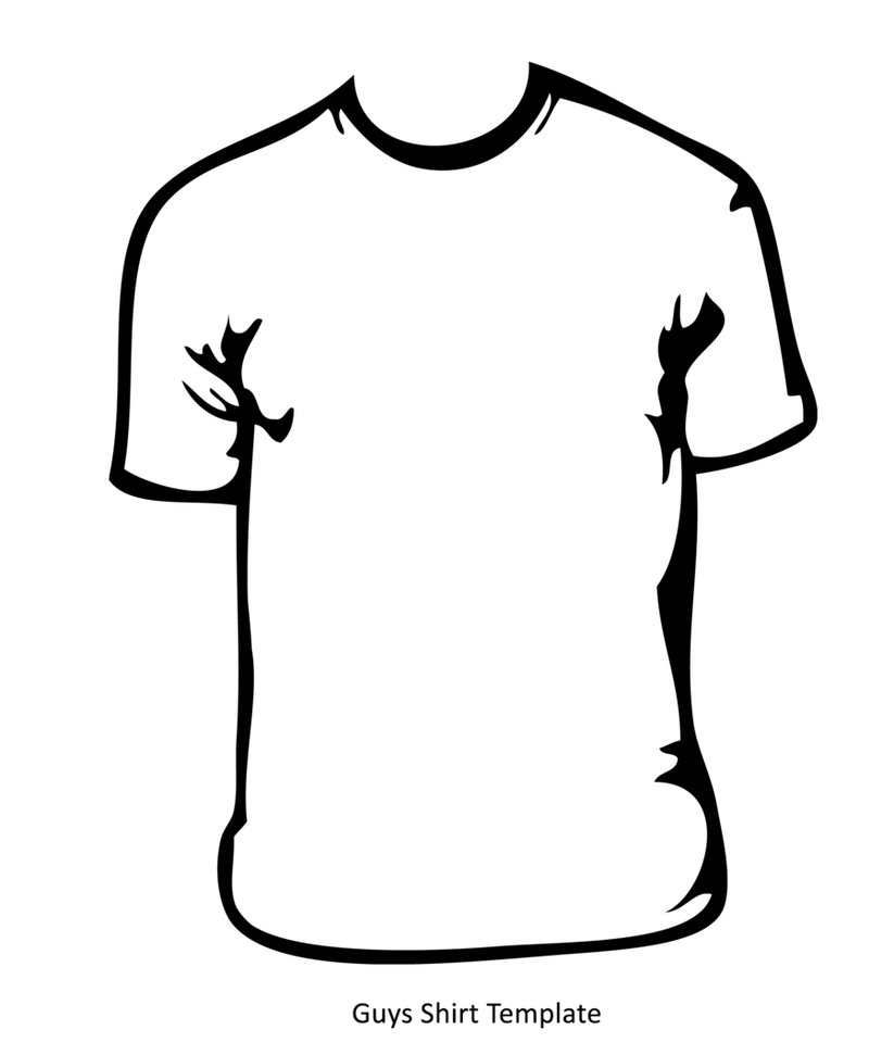 Guys Shirt Template By Katgirlstudio | Designs Inspiration