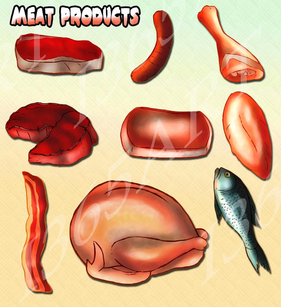21+ Clipart Chicken Meat Pictures