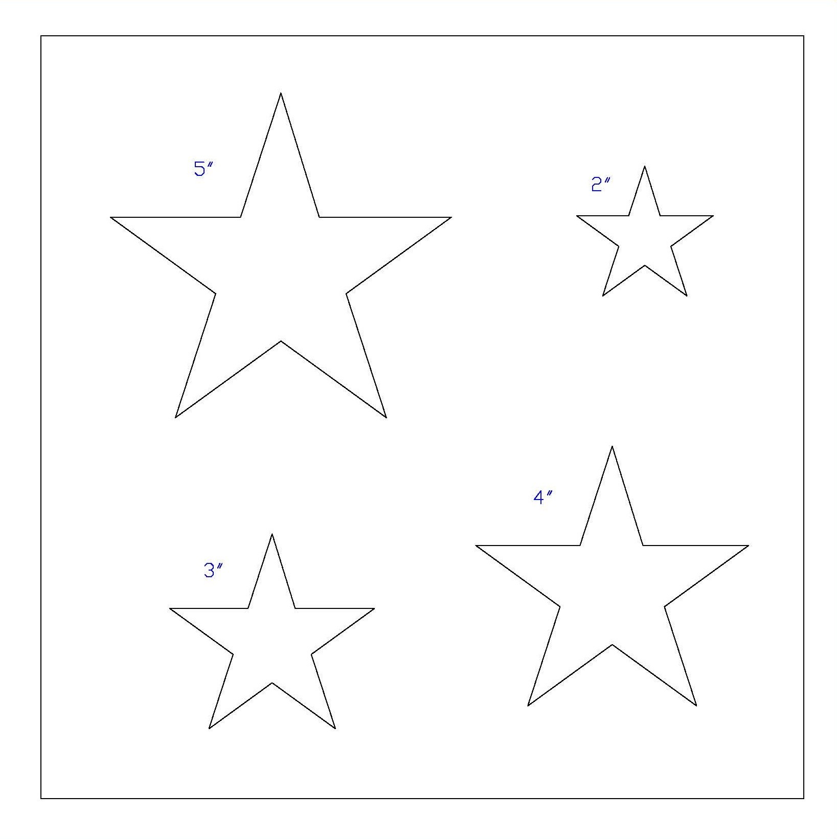 Stars Template Cliparts.co