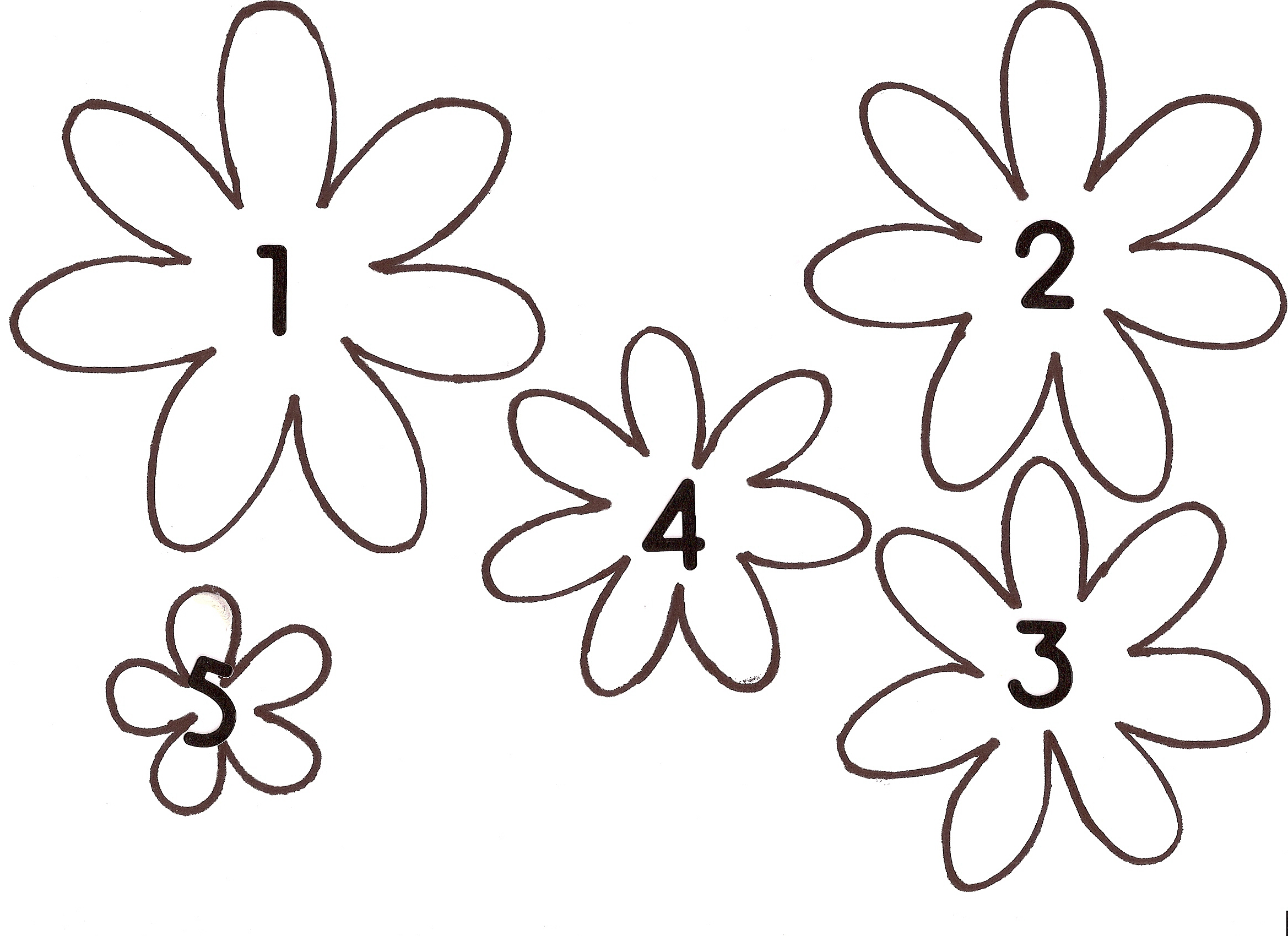 Flower templates | paperpestogallery