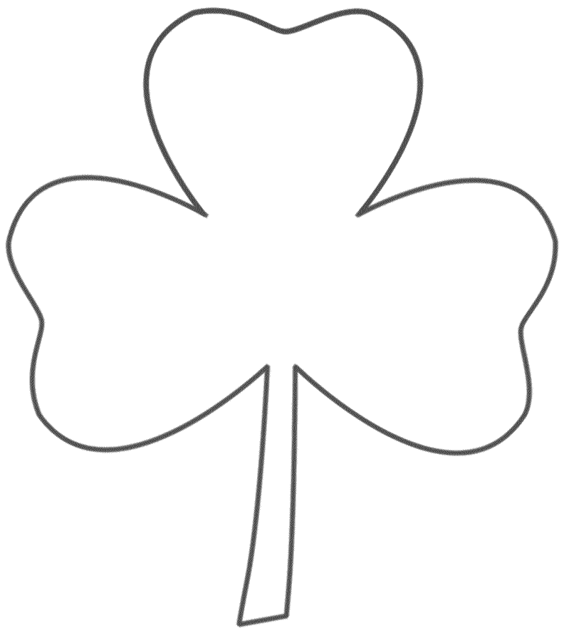 four-leaf-clover-outline-cliparts-co