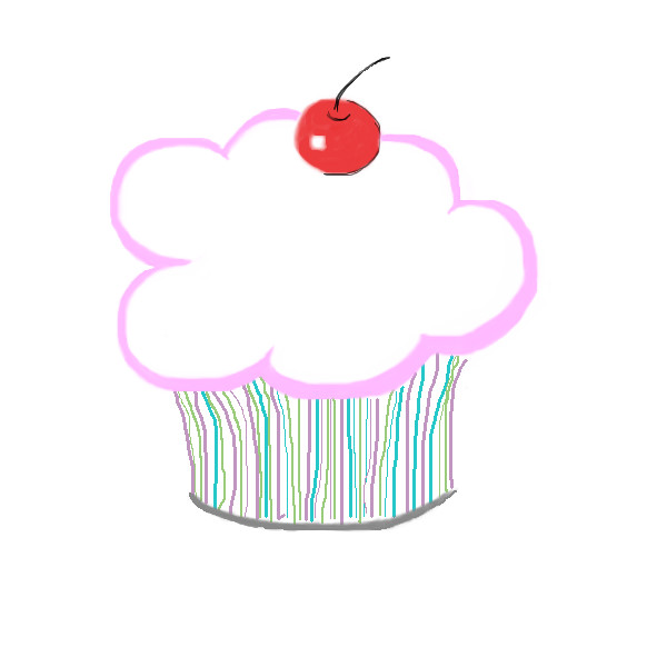 2draw.net - boards - Beginner - Cutey Cupcake