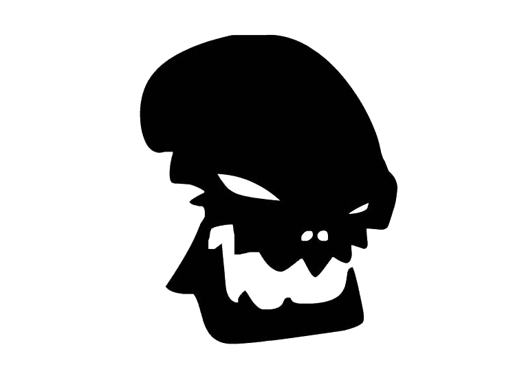 Savage Skull Logo by tasteless-designs on DeviantArt