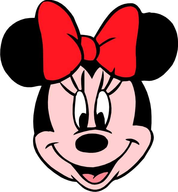 Minnie Mouse Head Clip Art - Gallery