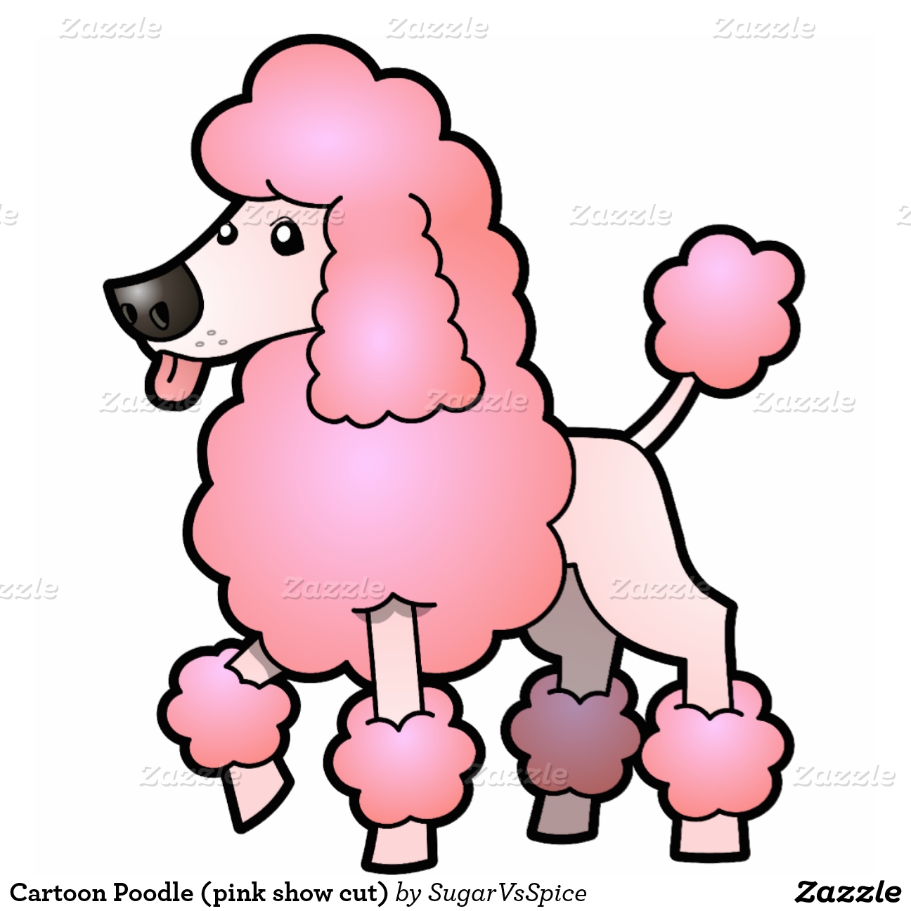 Cartoon Poodle - Cliparts.co