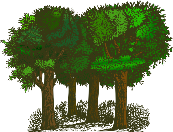 Trees Clip Art at Clker.com - vector clip art online, royalty free ...