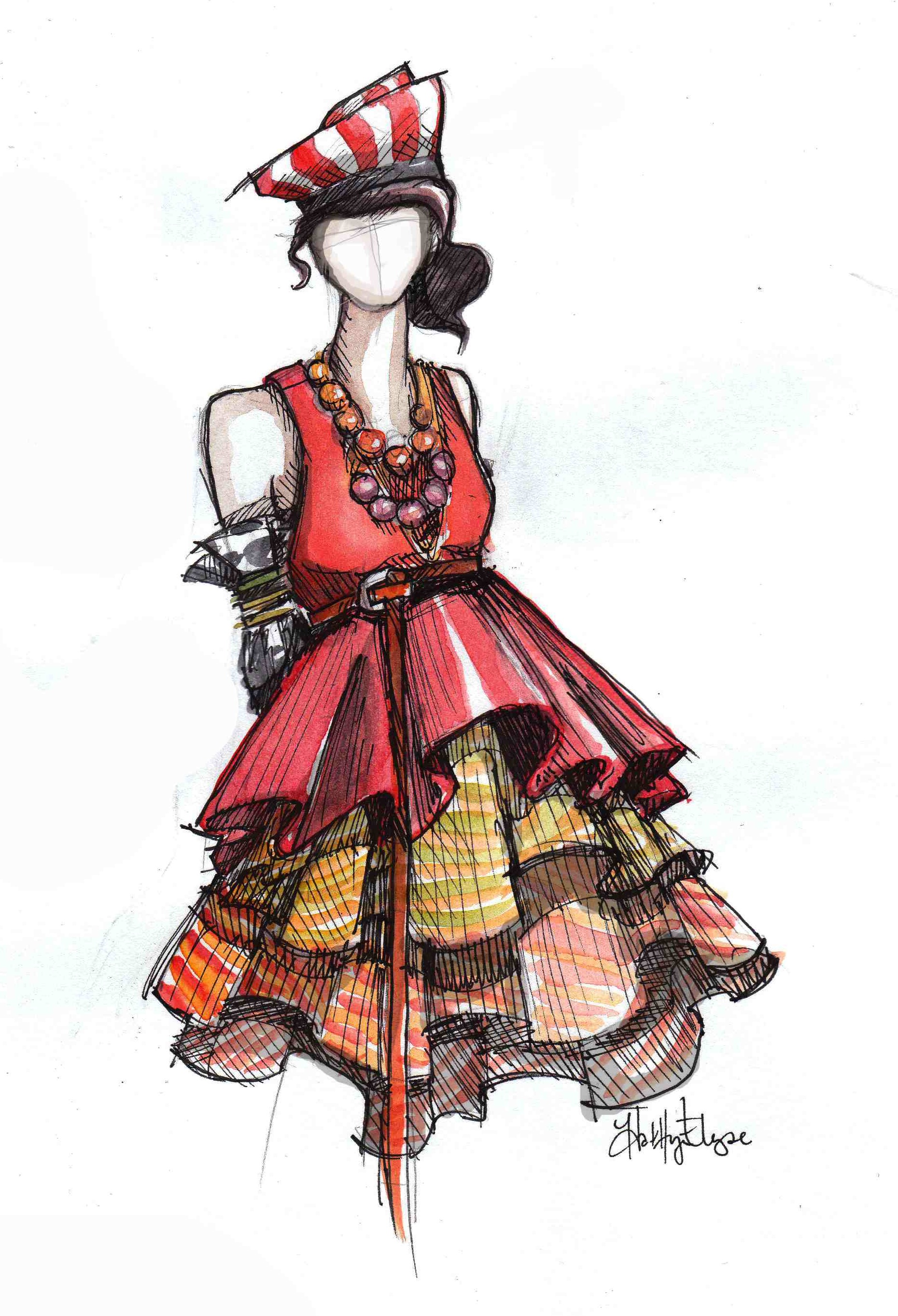 high fashion illustration | Paper Fashion | Page 2