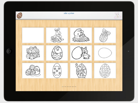 Free Printable Easter Coloring Pages App - iPad App Review