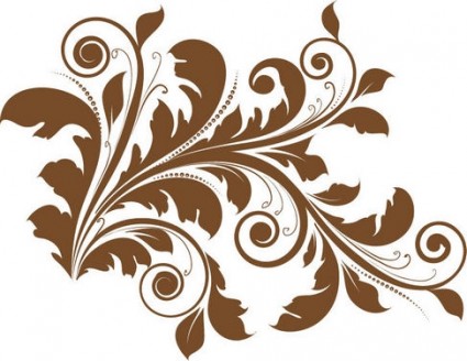 Floral Design Element Vector Free vector in Encapsulated ...