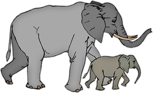 Free Elephant Animations - Elephant Clipart - Gifs