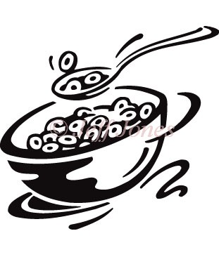 Bowl Of Cheerios Clipart - Gallery