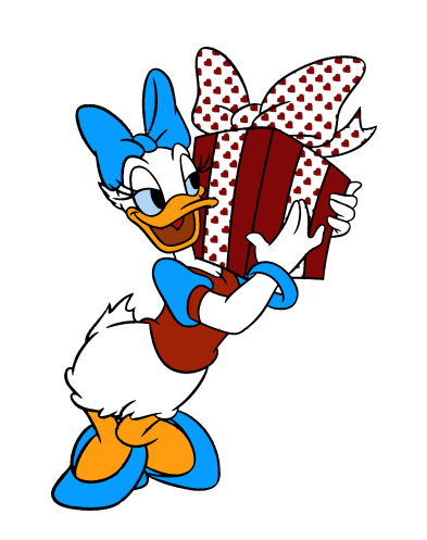 Disney's Daisy Duck Valentine's Day Clipart --> Disney-Clipart.com