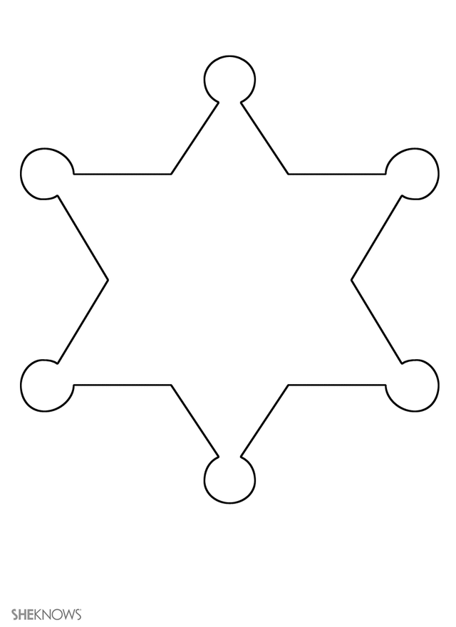 Police Badge Outline Cliparts co