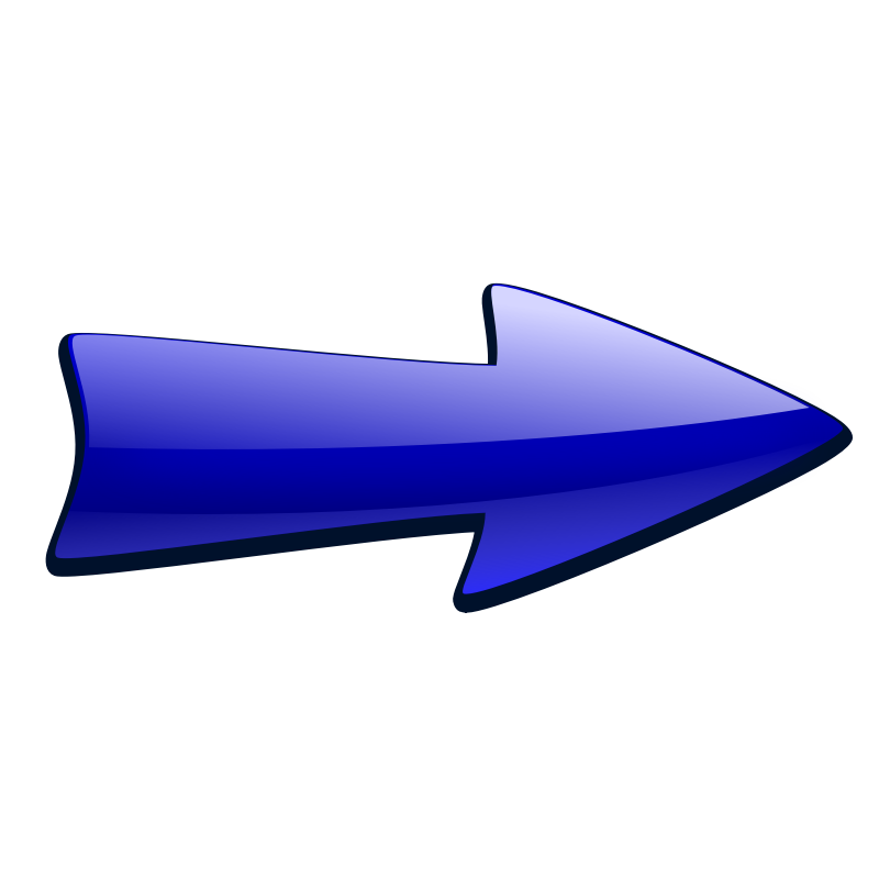 Clipart - Long Arrow Right