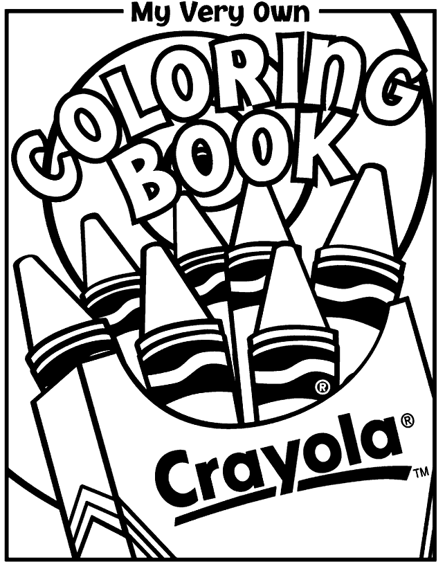 crayola coloring book | Coloring Pages | Pinterest