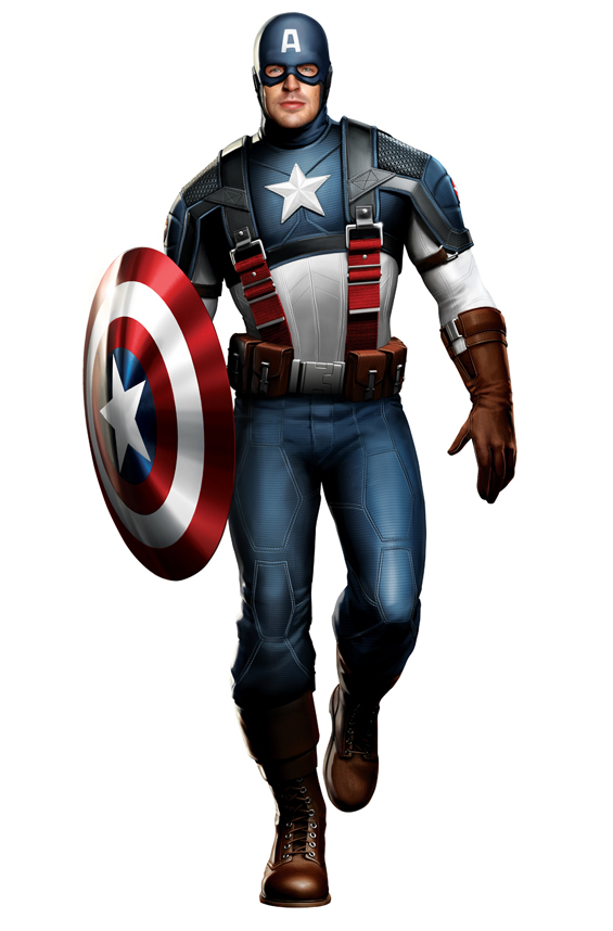 First Images of Chris Evans as CAPTAIN AMERICA