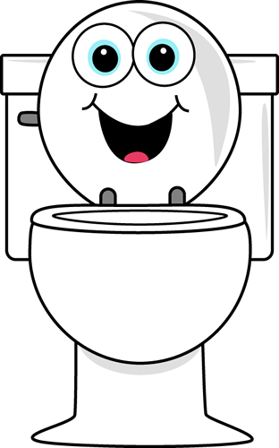 Cartoon Toilet Clip Art - Cartoon Toilet Image