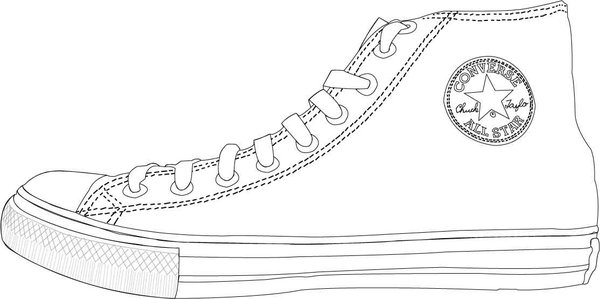 Converse Outline by TheConverseClub on DeviantArt