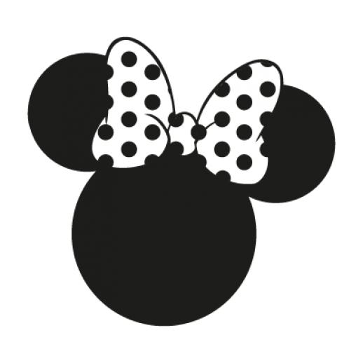 Minnie Mouse Silhouette Template - ClipArt Best
