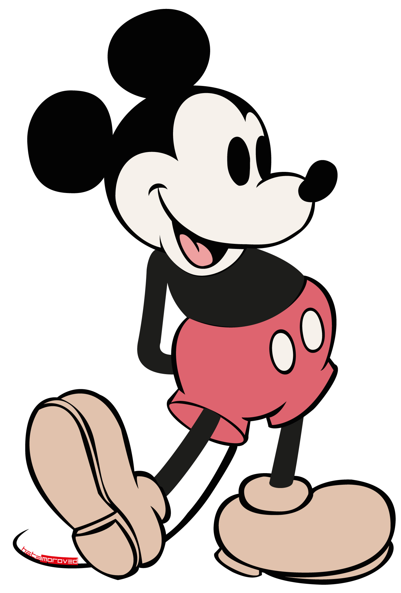 Mickey Mouse Background Design - ClipArt Best