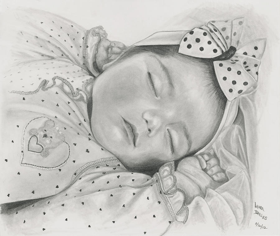 Sleeping Baby Drawing - Gallery