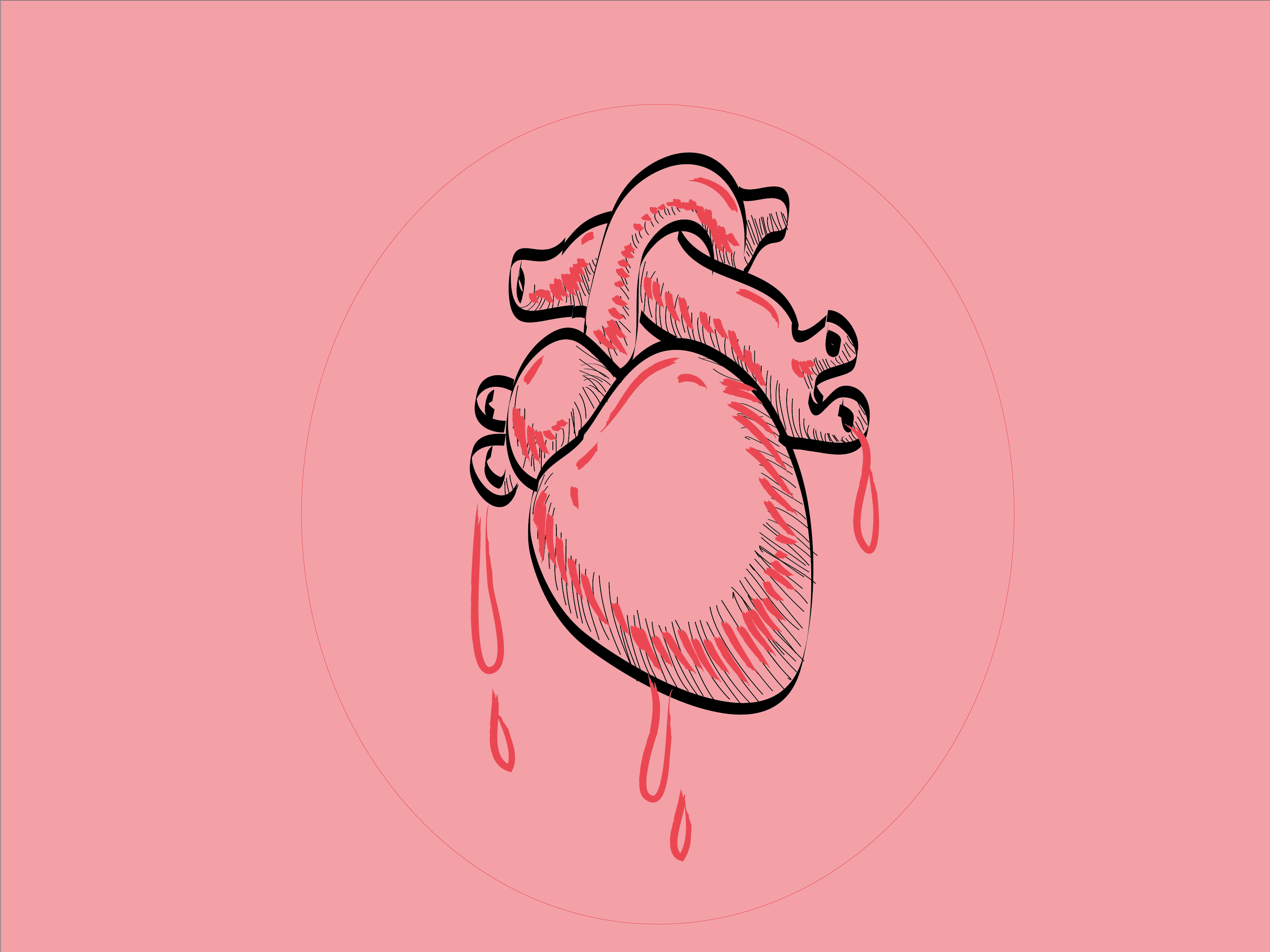 Drawings Of Easy Hearts