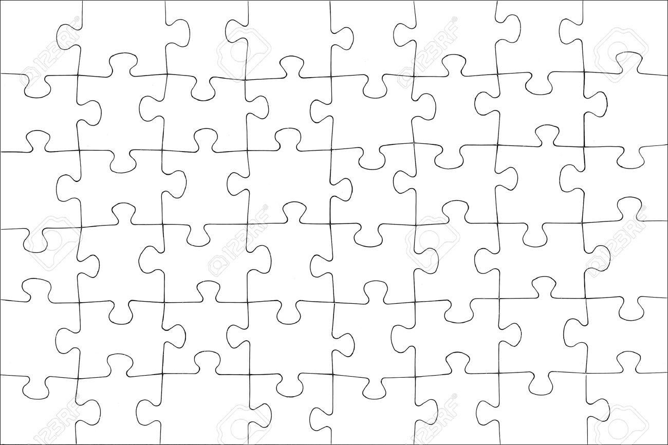 Printable Jigsaw Puzzle Template Word